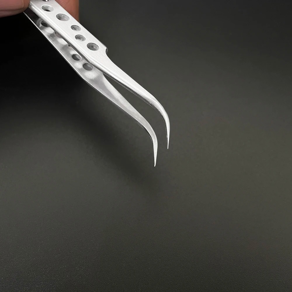 工業用ピンセットエレクトロニクス帯電防止湾曲ストレートチップ - Diy Electronics Tools のレビューと価格