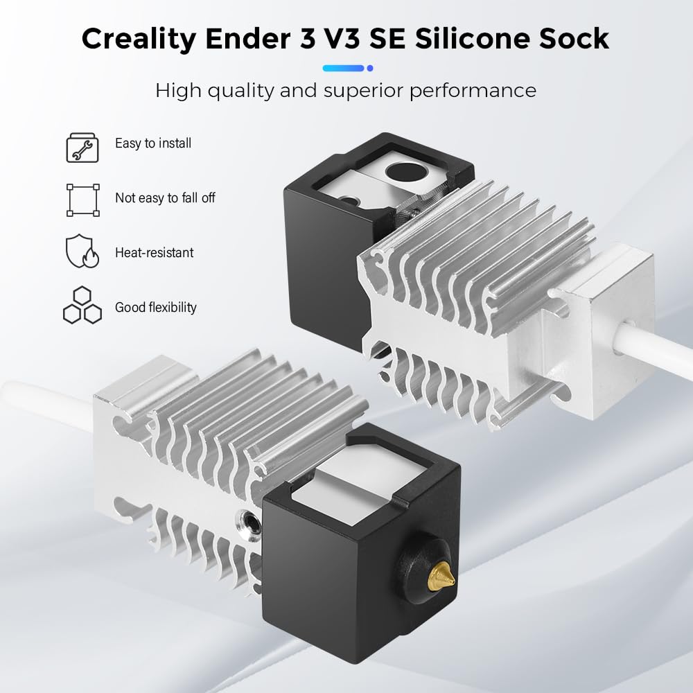 Creality Ender 3 V3 SE シリコンソック - Creality Printer Ender 3 V3 のレビューと価格