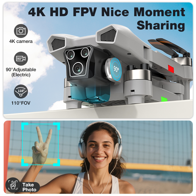 新型ホットL017プロドローン ブラシレス 3Dロール 36 - Diy Drone Electronics のレビューと価格
