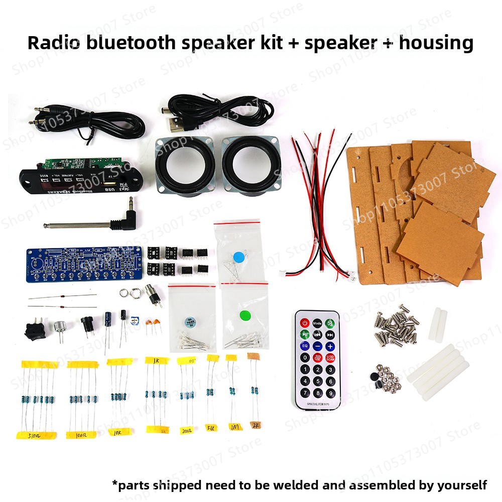 ラジオオーディオDIYキット、パワーアンプBluetooth - Diy Electronics Audio のレビューと価格